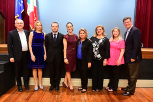 I giurati insieme alle istituzioni e ai referenti di Umbria in Sugar Land